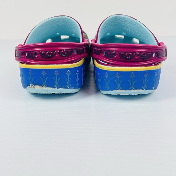 CROCS KIDS Disney Frozen Anna Classic Clog Children's Size 12 - Picture 7 of 12